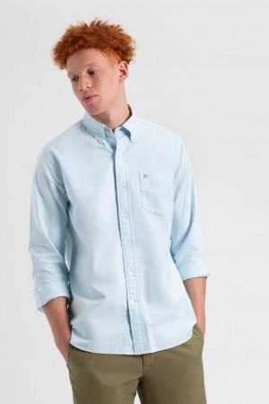 Camisas Ben Sherman St. Ives Resort Oxford Azuis | MPKJ47583