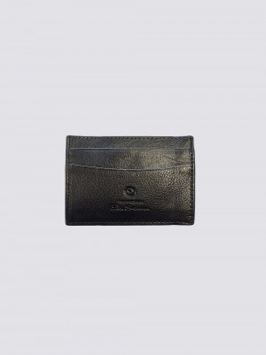 Carteiras Ben Sherman Koki Leather Card Holder Pretas | JEIS58970