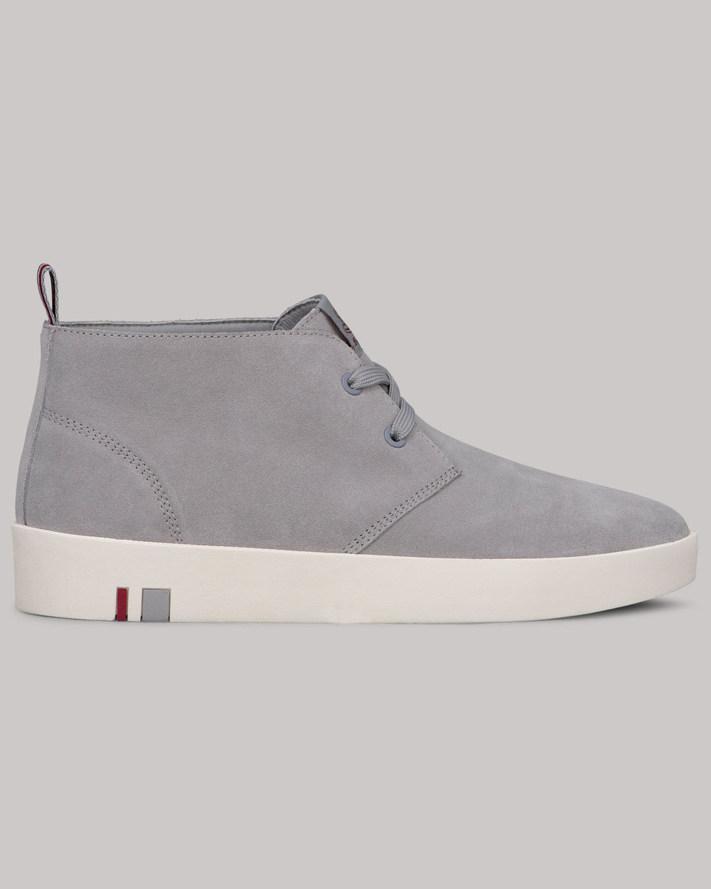 Botas Ben Sherman Thames Chukka Branco Vermelhas | JHIS23978