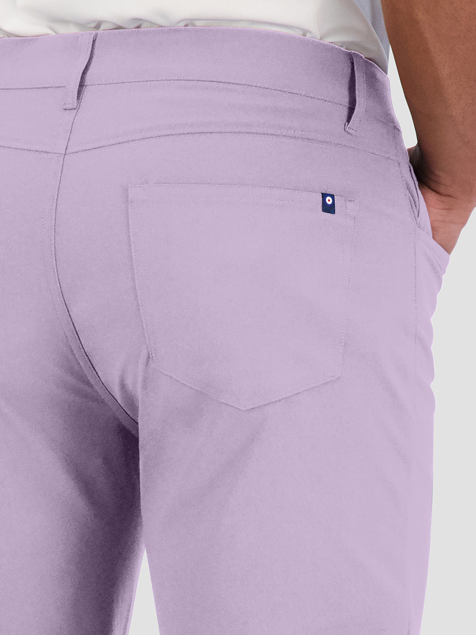 Calças Ben Sherman 4Way Stretch Tech Long Roxo | CUDF30496