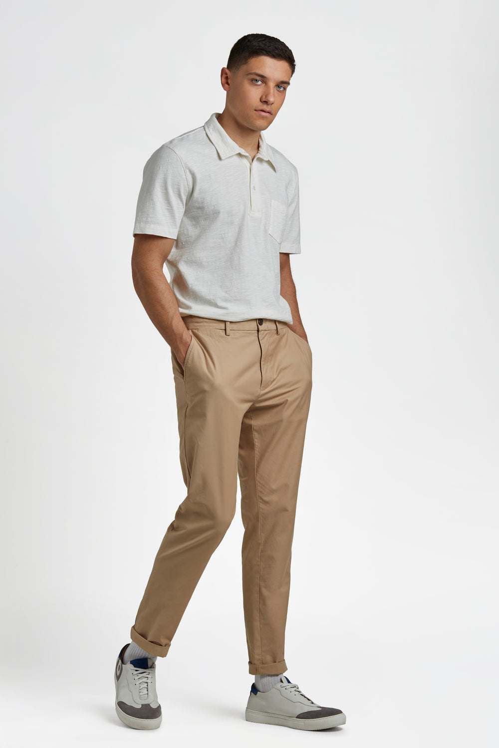 Calças Ben Sherman Everyday Slim Fit Chino Marrom | ZSOG58307