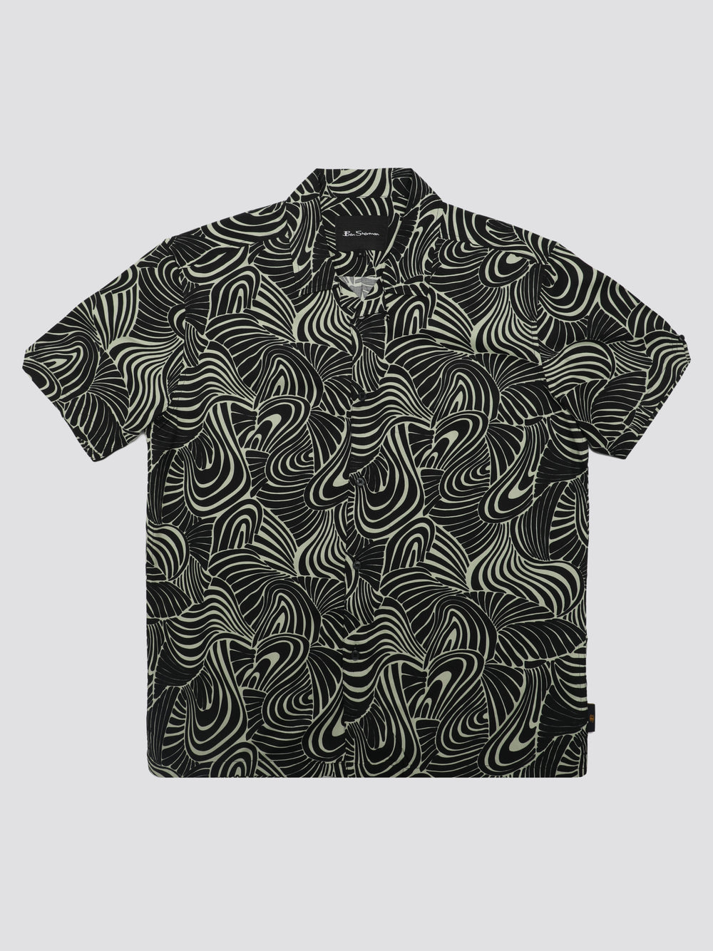 Camisas Ben Sherman B by Ben Sherman Psychedelic Swirl Print Menta | TIRH71206