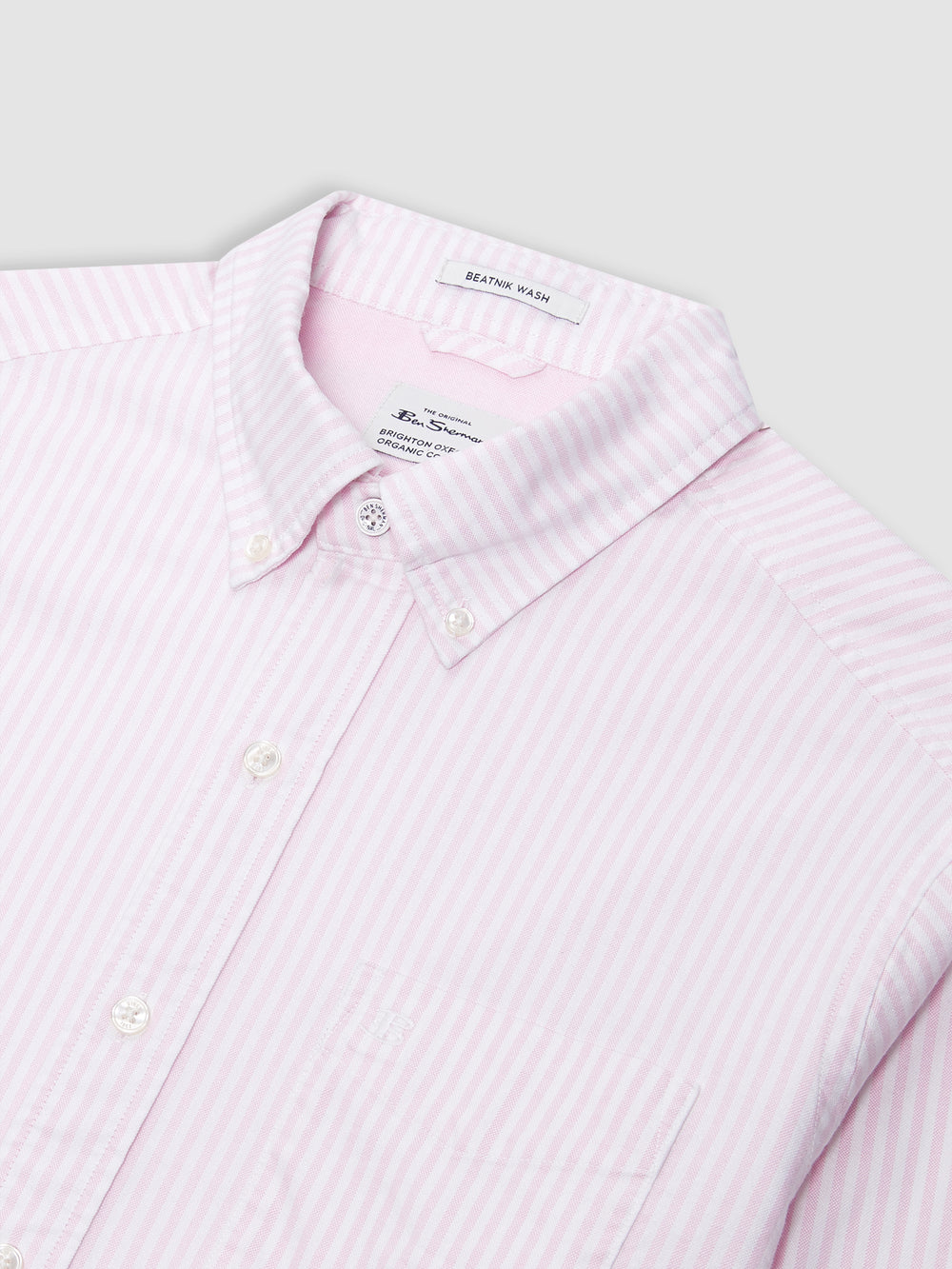 Camisas Ben Sherman Brighton Oxford Rosa | IQVE62139