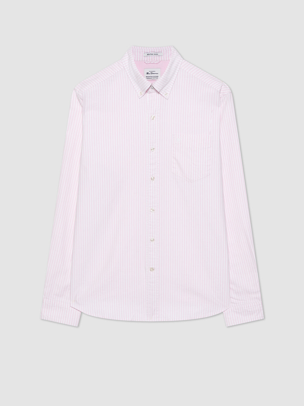 Camisas Ben Sherman Brighton Oxford Rosa | IQVE62139