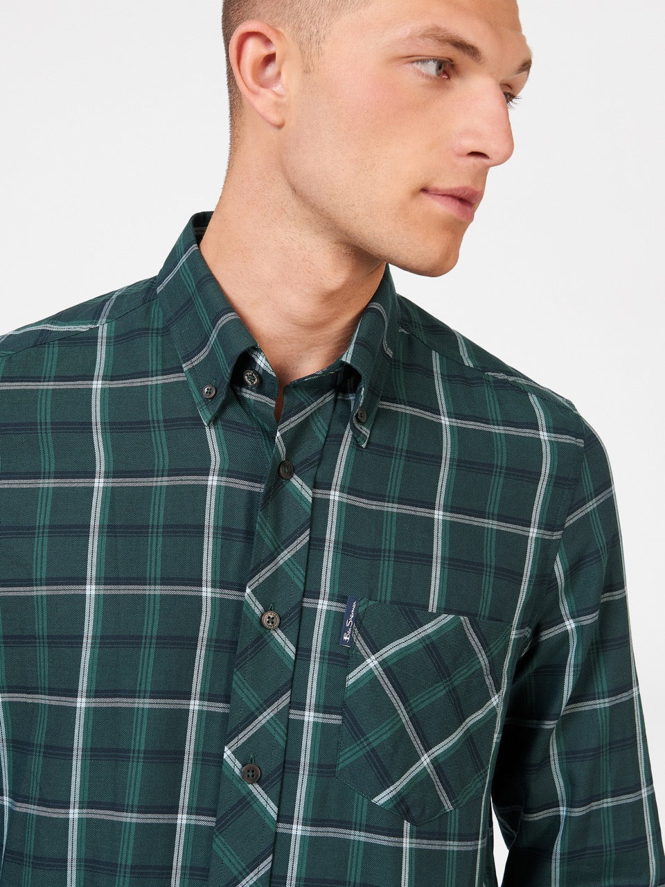 Camisas Ben Sherman Grid Check Verdes | DYFN87932