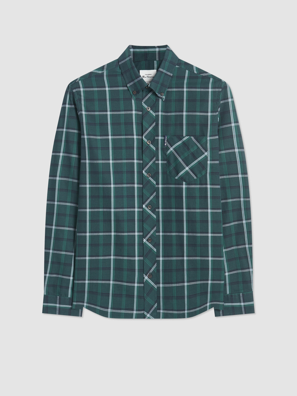 Camisas Ben Sherman Grid Check Verdes | DYFN87932