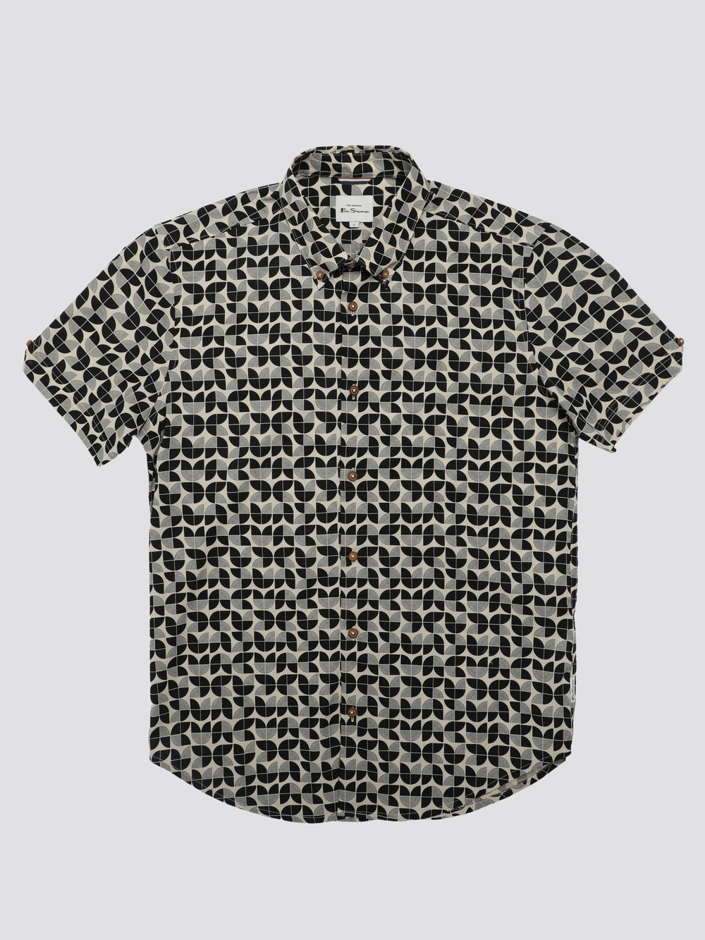 Camisas Ben Sherman Linear Pretas | HQTE01579