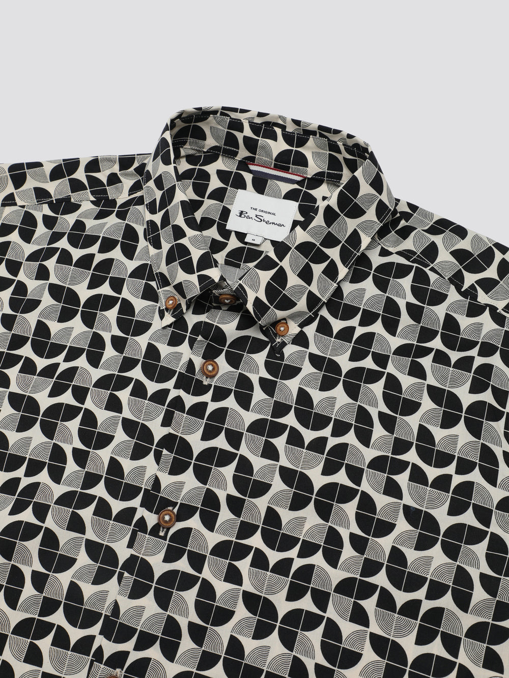 Camisas Ben Sherman Linear Pretas | HQTE01579