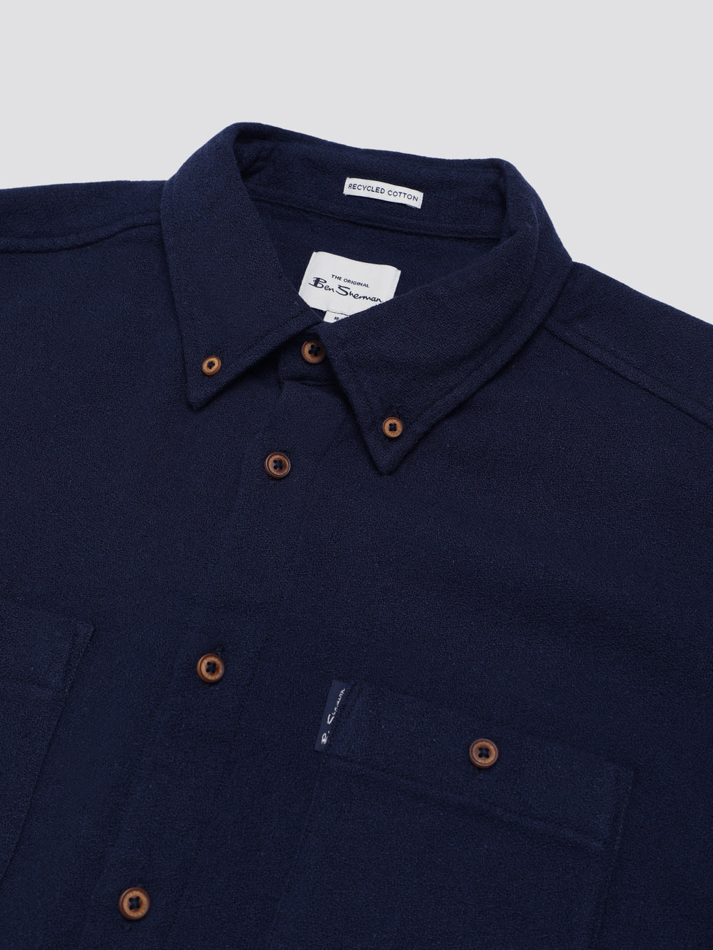 Camisas Ben Sherman Signature Boucle Azul Marinho | DIAQ10275