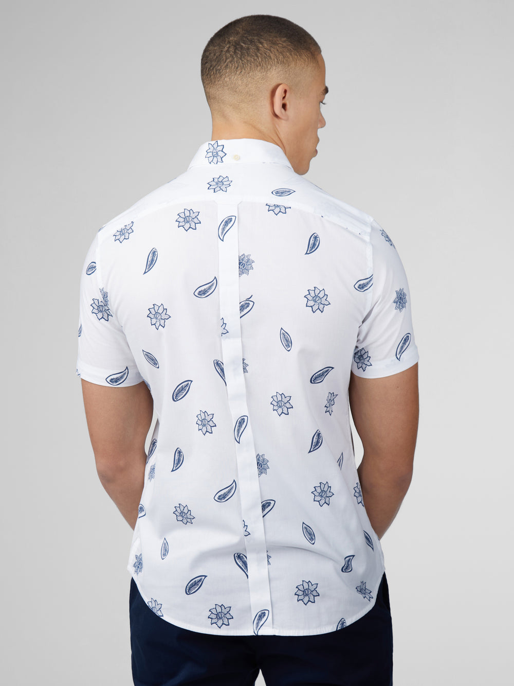 Camisas Ben Sherman Signature Floral Branco | DCWS45328