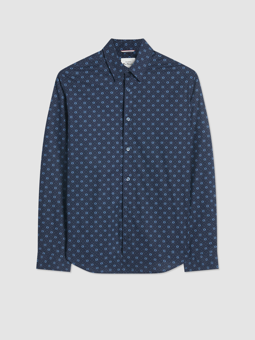 Camisas Ben Sherman Signature Geo Azuis | FGUV20456