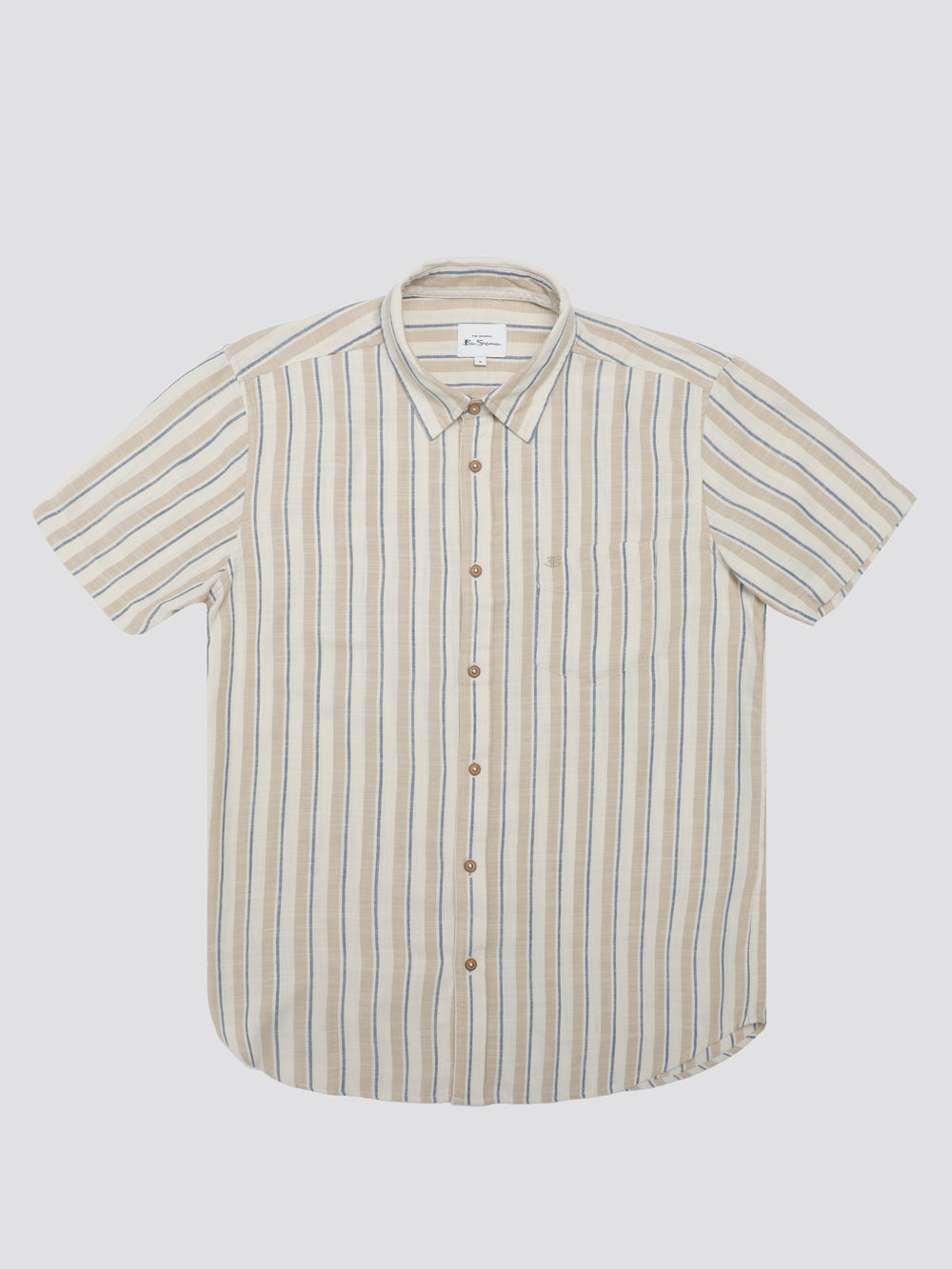 Camisas Ben Sherman Signature Mod Stripe Branco | XQUD69578