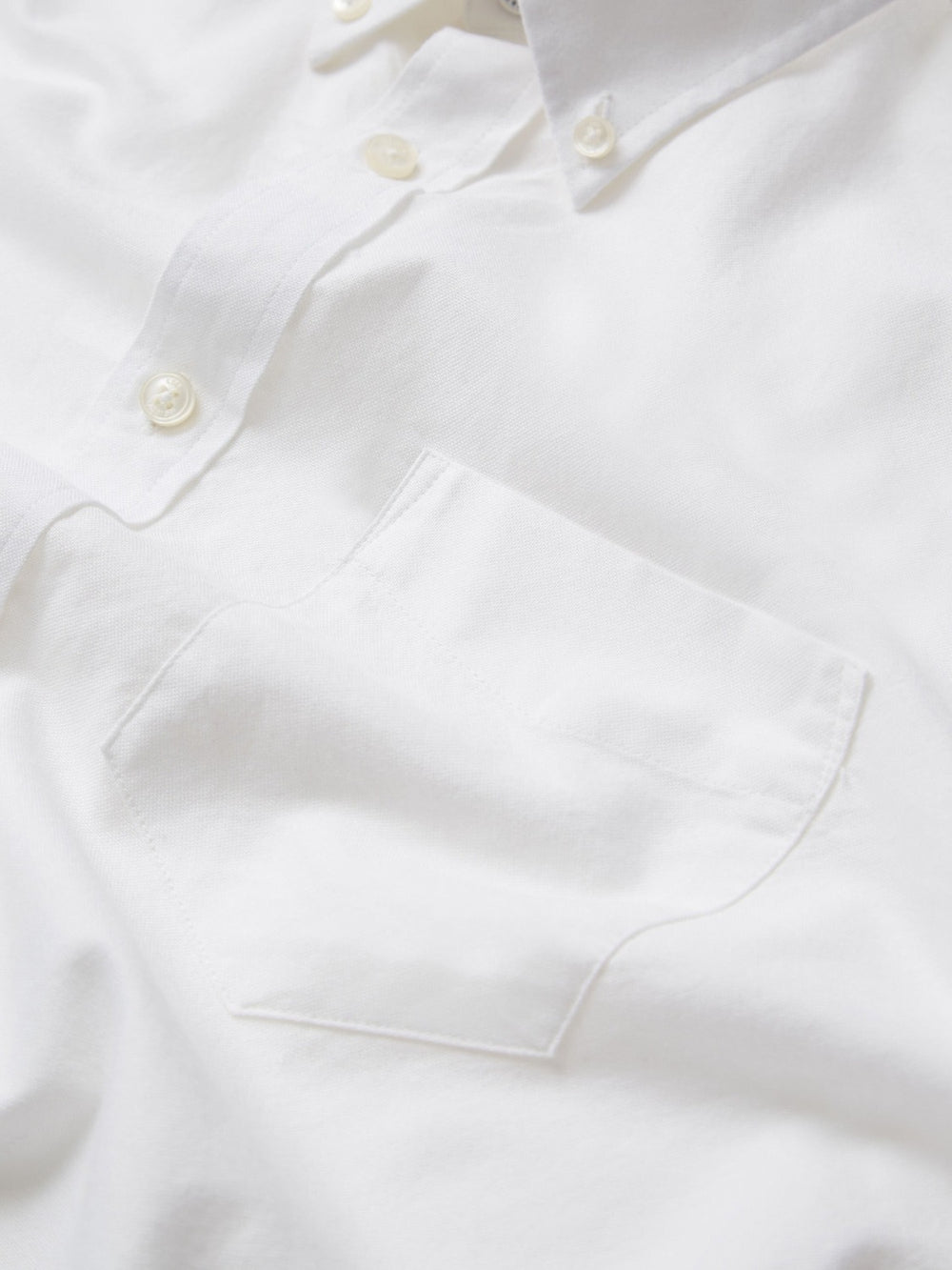 Camisas Ben Sherman Signature Organic Long-Sleeve Oxford Branco | LXJE35720