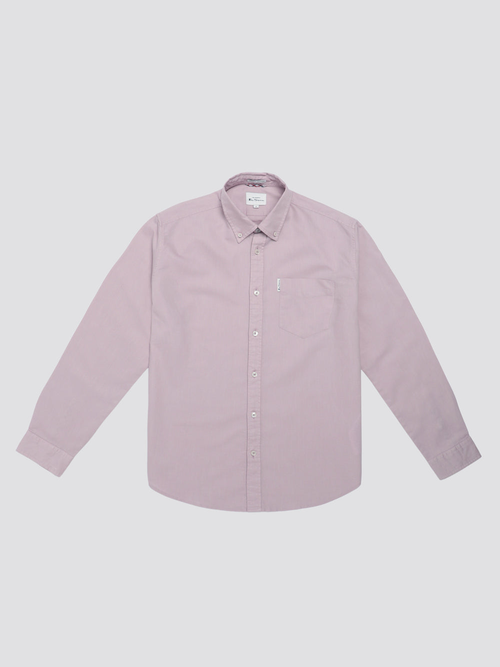 Camisas Ben Sherman Signature Oxford Long Sleeve Roxo | BIHJ56824