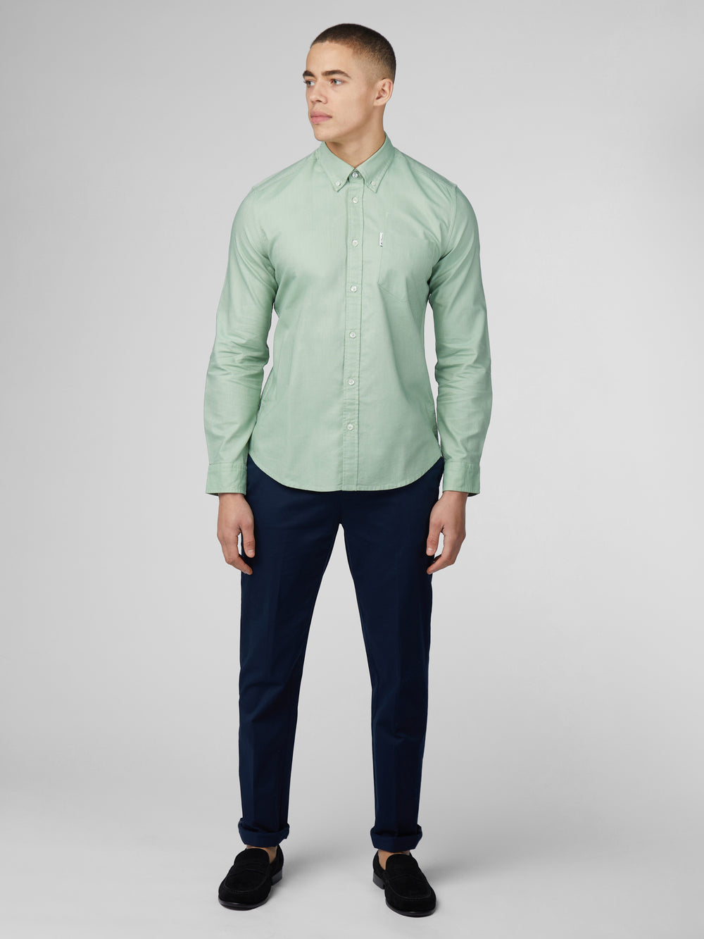 Camisas Ben Sherman Signature Oxford Verdes | UFMR95840