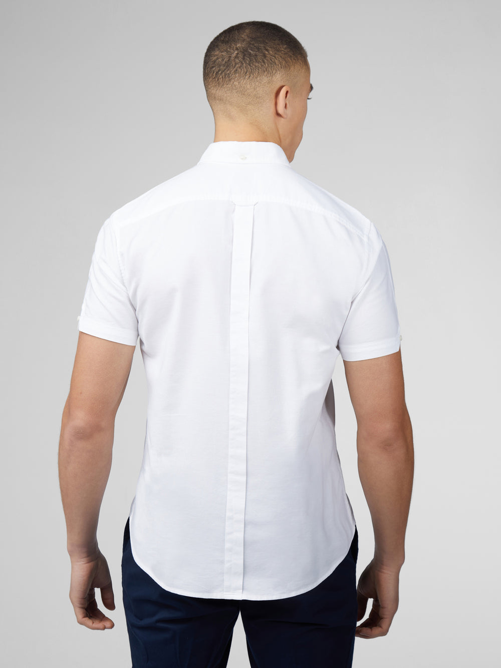 Camisas Ben Sherman Signature Short Sleeve Oxford Branco | PNJF21053