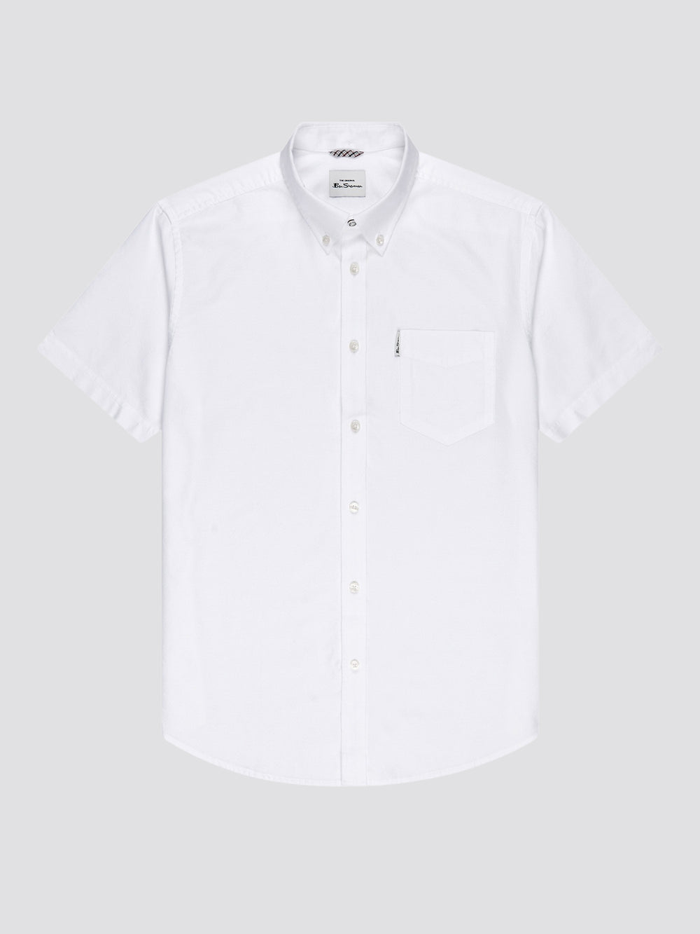 Camisas Ben Sherman Signature Short Sleeve Oxford Branco | PNJF21053