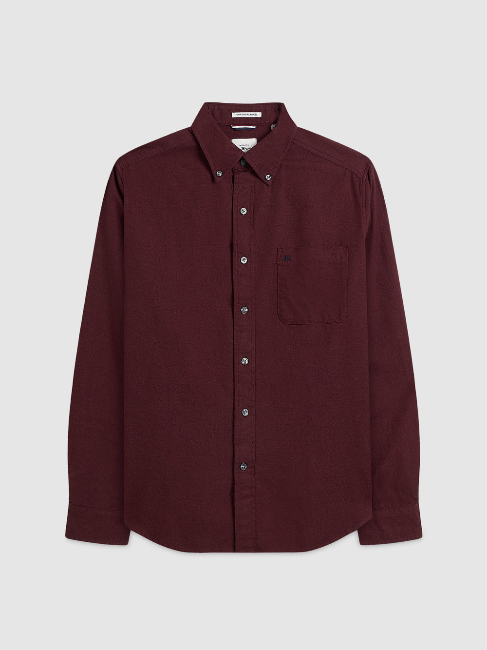 Camisas Ben Sherman Uniform Flannel Bordeaux Azul Marinho Bege | BUXD39710