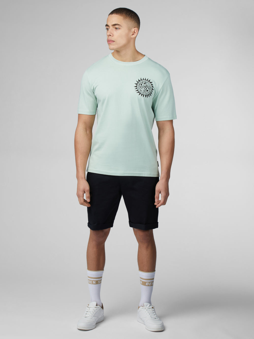 Camiseta Ben Sherman B by Ben Sherman Festival Poster Menta | XZQJ58317