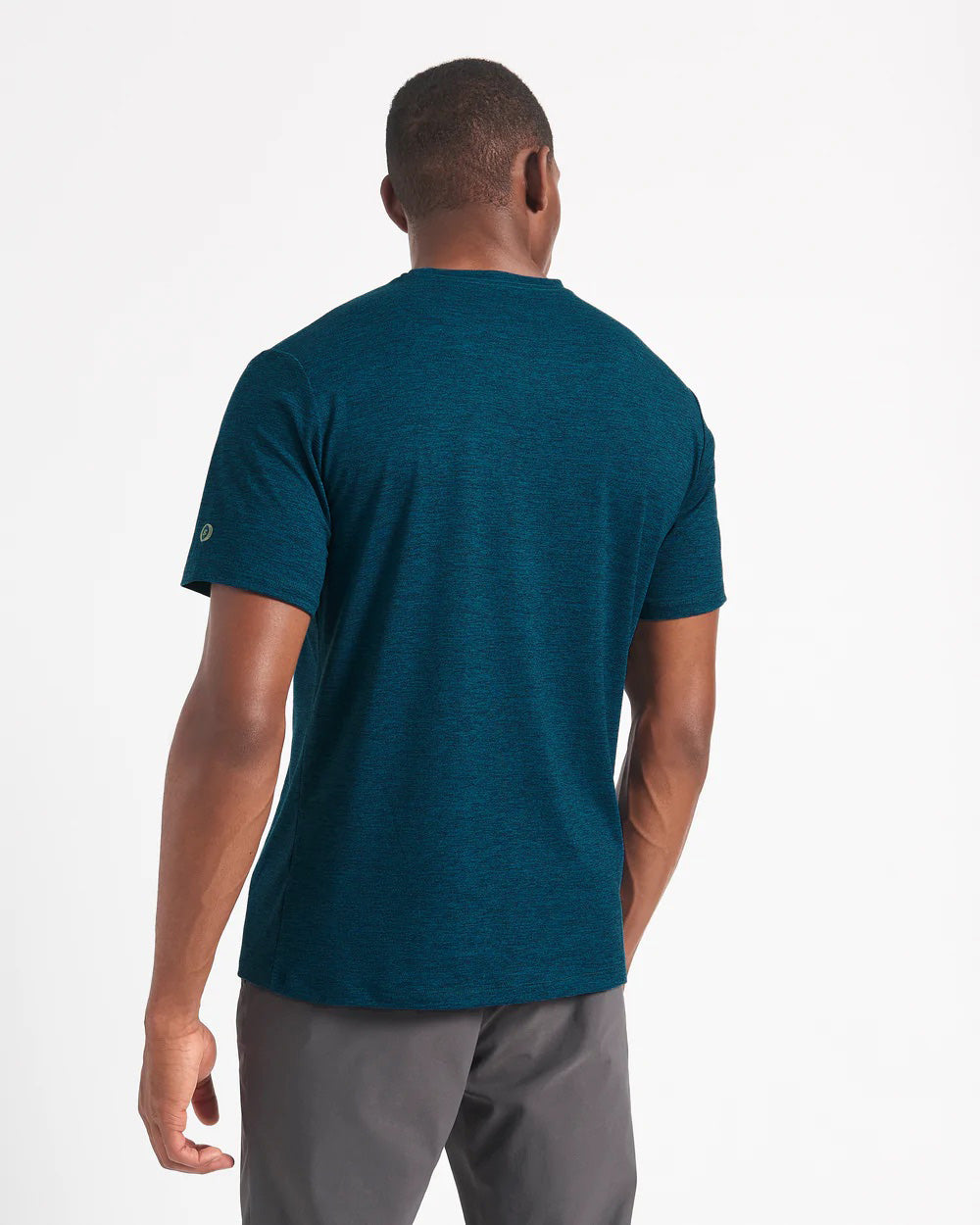 Camiseta Ben Sherman Performance Stretch Marl Heather Azul Marinho | PZQX47612