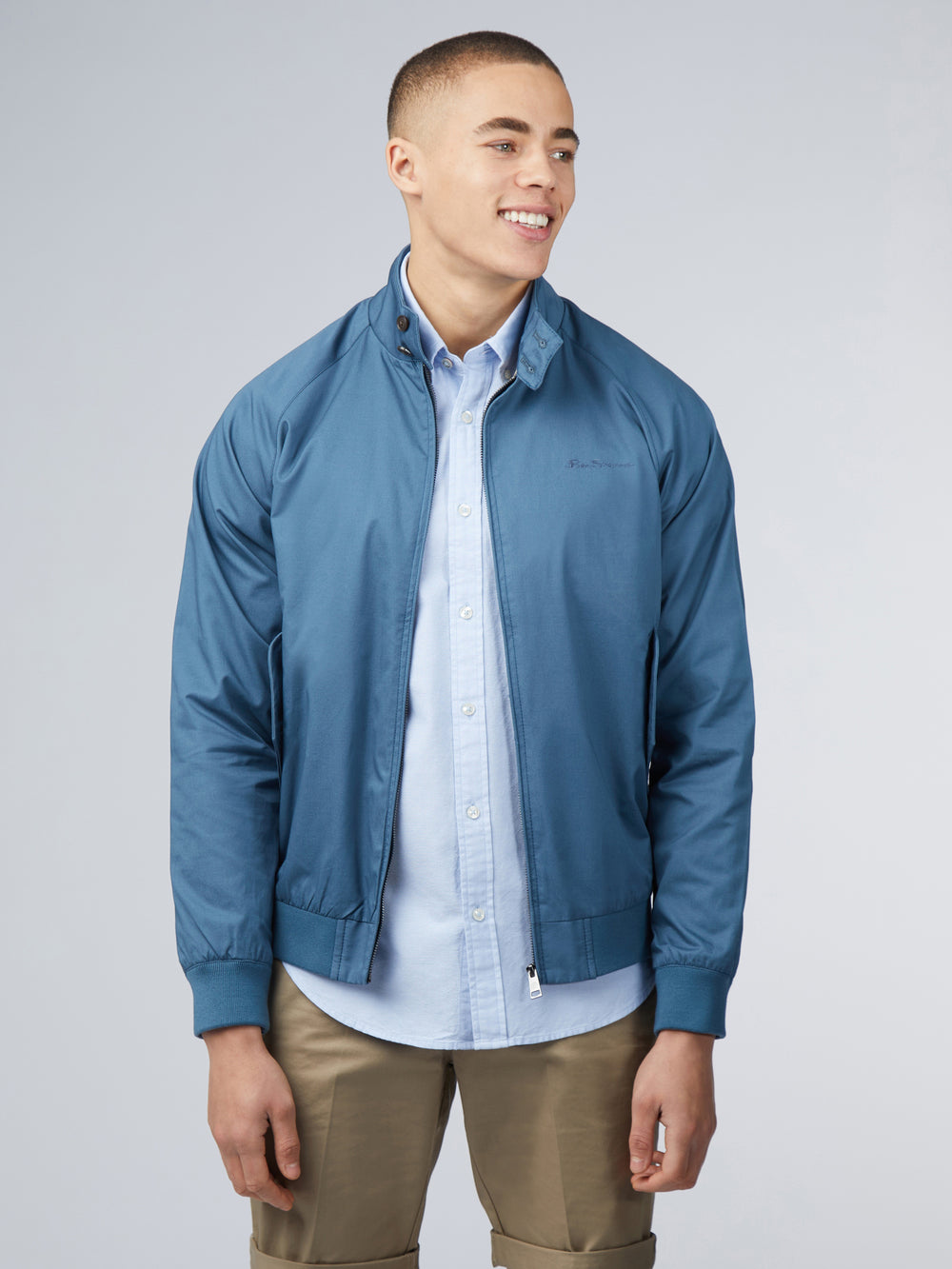 Casacos Ben Sherman Signature Harrington Turquesa | PJOK41062