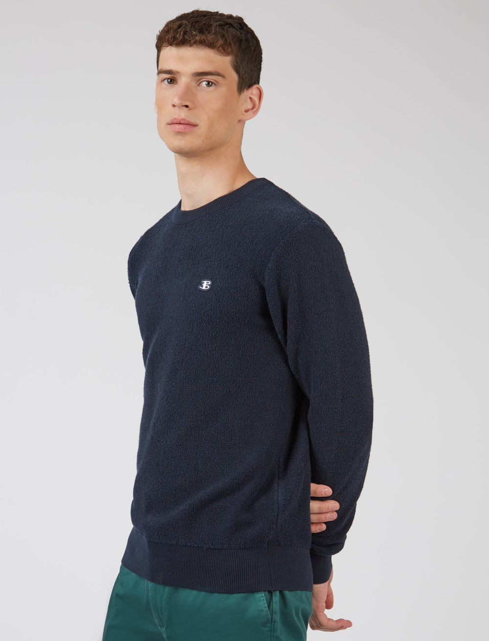 Knitwear Ben Sherman B by Ben Sherman Crewneck Azul Marinho | RNUS85632