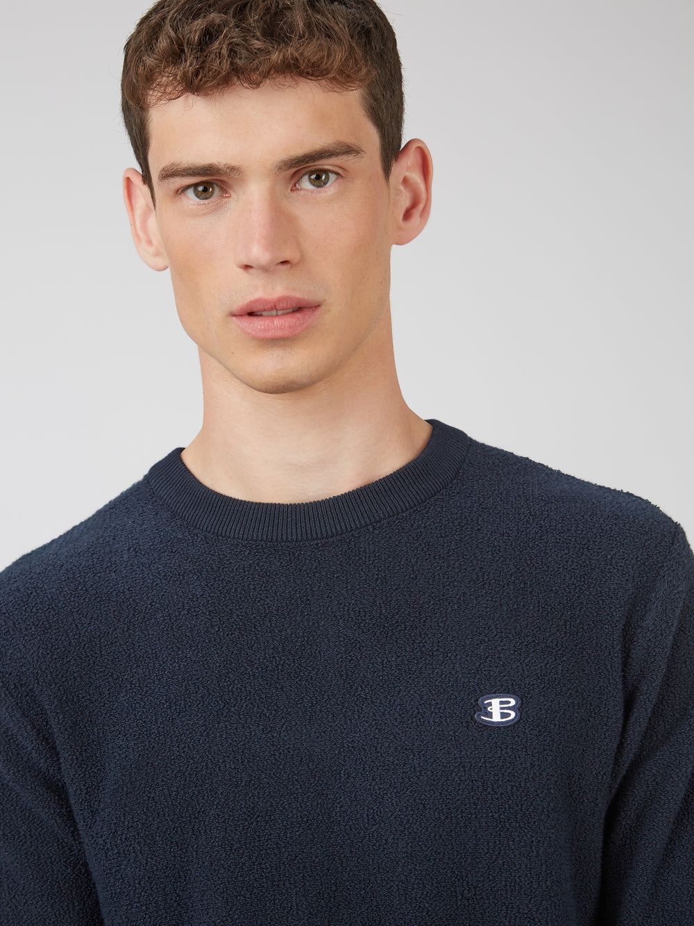 Knitwear Ben Sherman B by Ben Sherman Crewneck Azul Marinho | RNUS85632