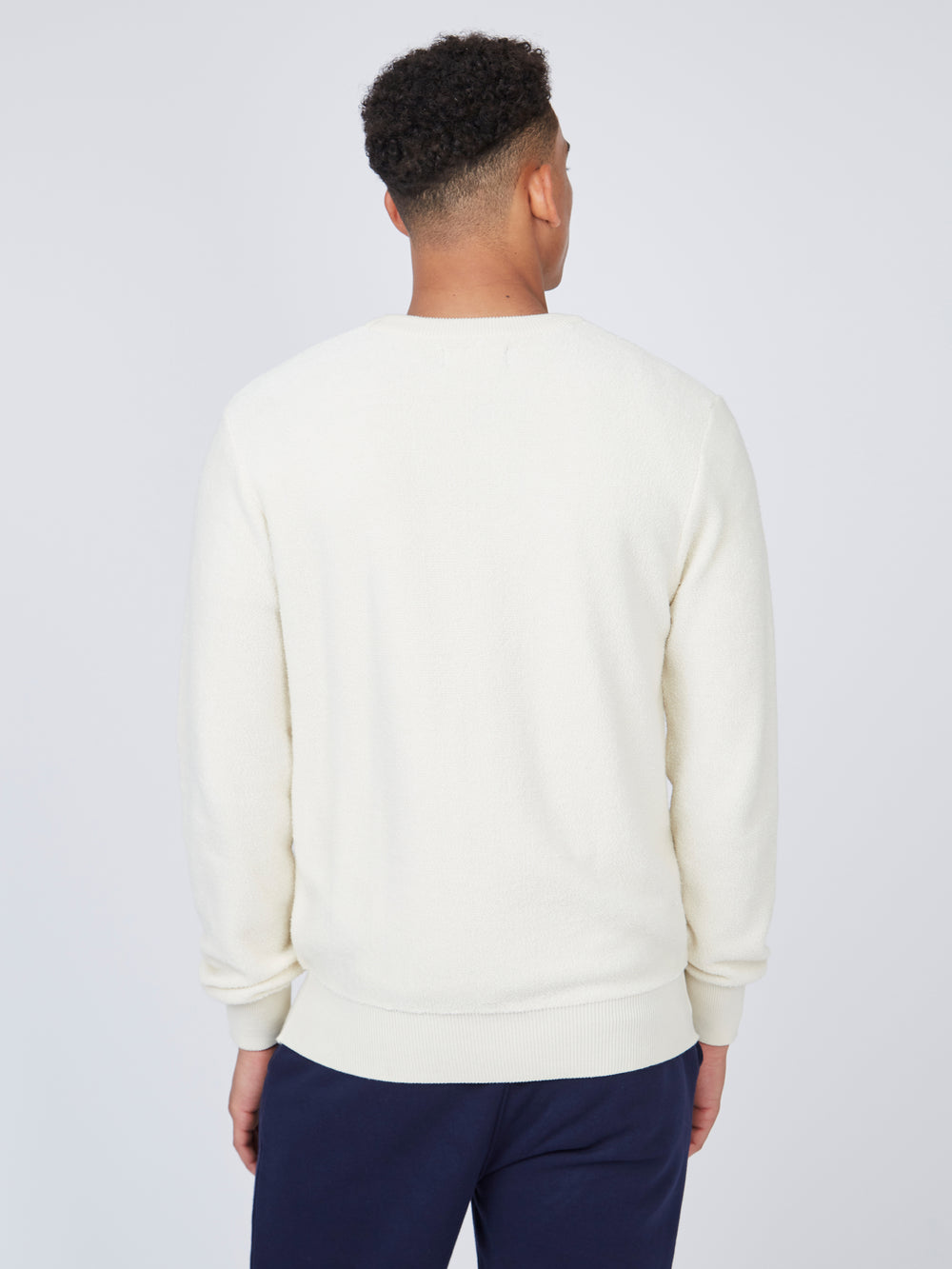 Knitwear Ben Sherman B by Ben Sherman Textured Branco | KJSG91486