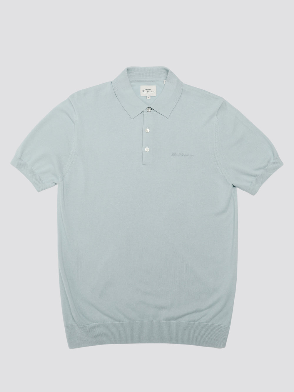 Knitwear Ben Sherman Signature Short Sleeve Polo Azuis | HUZP36251