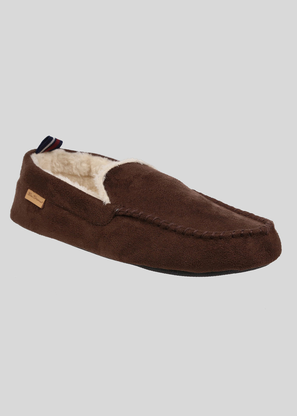 Slipper Ben Sherman Casa Cartegena Moccasin Marrom | WVBQ52041